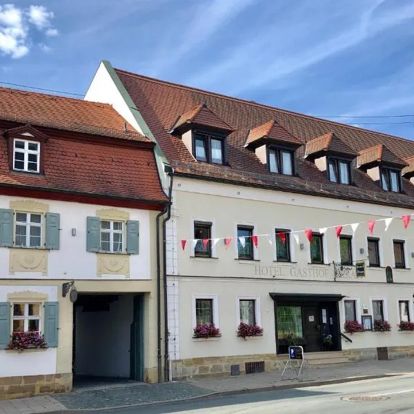 Hotel Gasthof Krapp，位于Zapfendorf的酒店