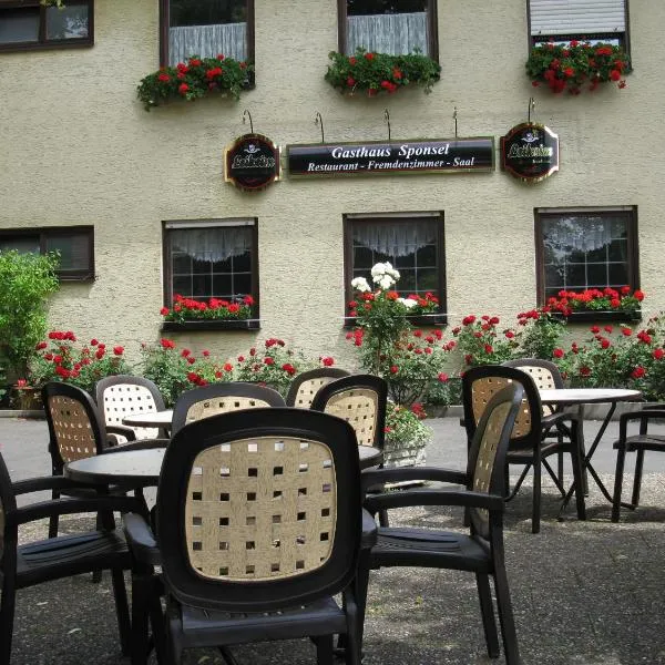 Gasthaus Sponsel，位于Oberfellendorf的酒店