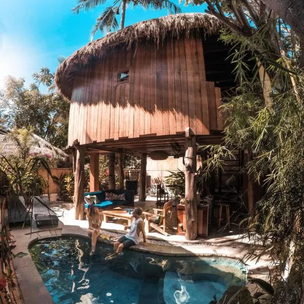 Gili Treehouse，位于吉利特拉旺安的酒店