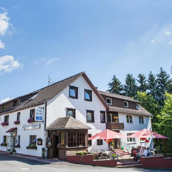 Genussgasthof Fuldaquelle & Berghof Wasserkuppe，位于比尔克斯的酒店