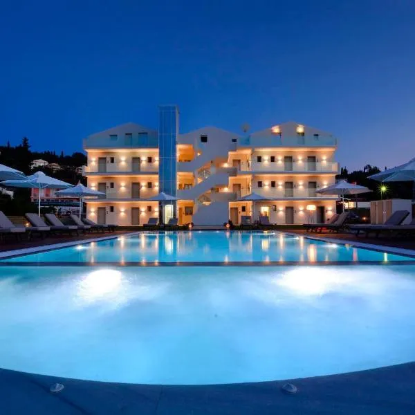 V Luxury Suites，位于(( Agía Eleoúsa ))的酒店
