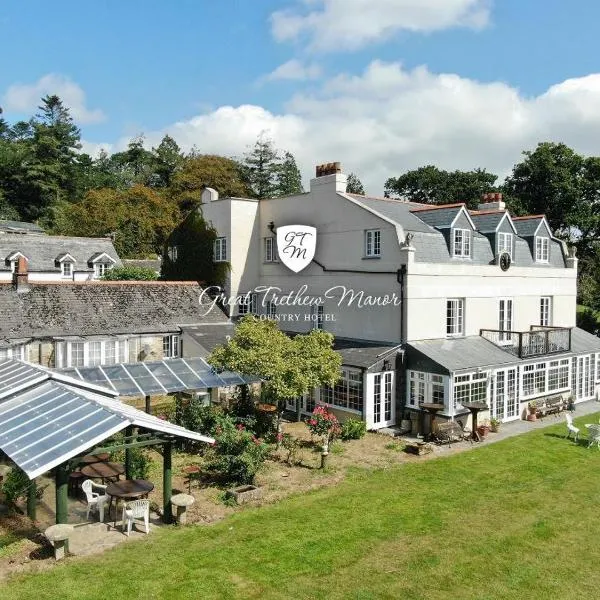 Great Trethew Manor Hotel & Self Catering Lodges，位于利斯卡德的酒店