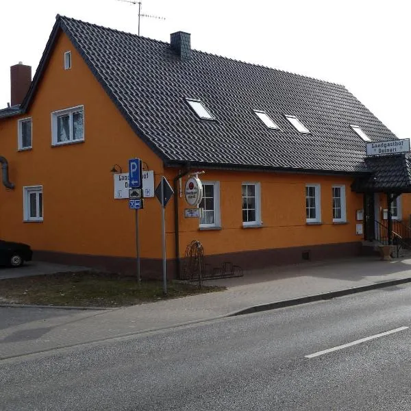 Landgasthof Deinert，位于Zerben的酒店