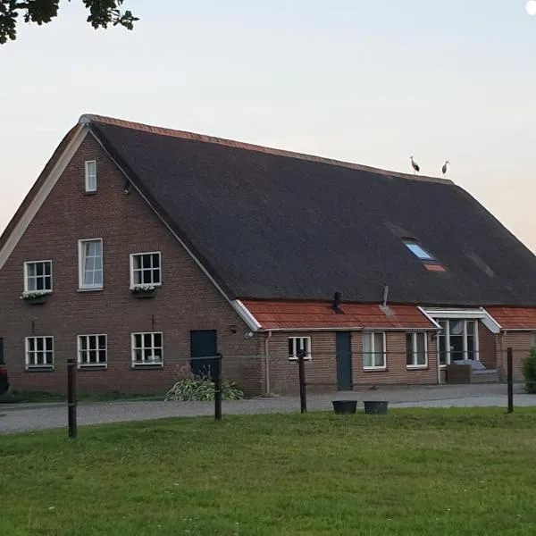 Landelijk gelegen boerderij aan de Pothofweg，位于Hardenberg的酒店