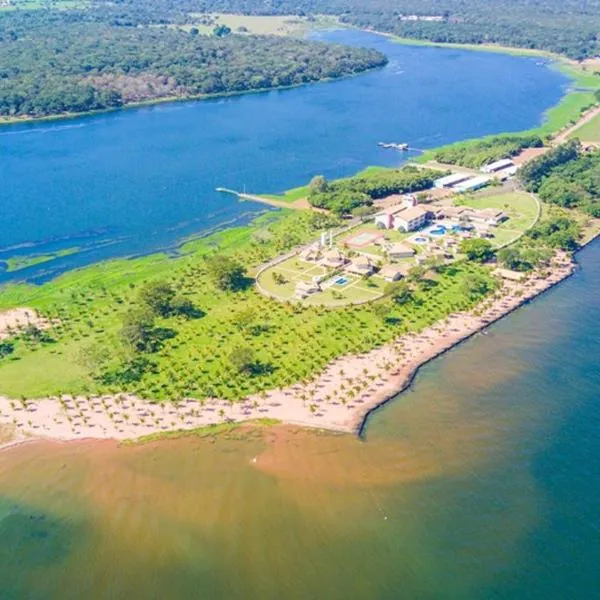 青洲度假酒店，位于Sales的酒店