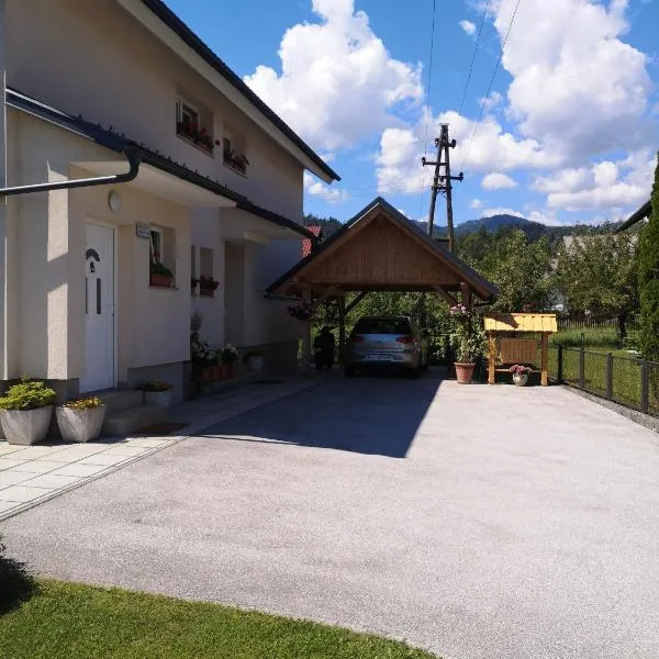达米安公寓，位于Hrušica的酒店
