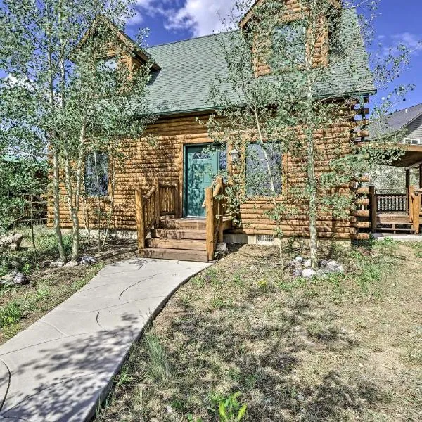 24-0160 Pet-Friendly Cabin 1 Mi to Dtwn Fairplay，位于费尔普莱的酒店