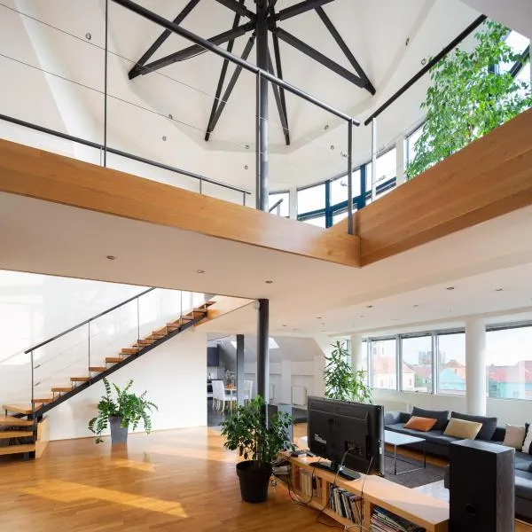 Apartment Penthouse Festina Lente，位于松博尔的酒店