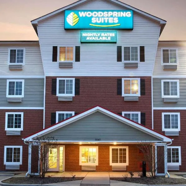 WoodSpring Suites Raleigh Northeast Wake Forest，位于罗利的酒店