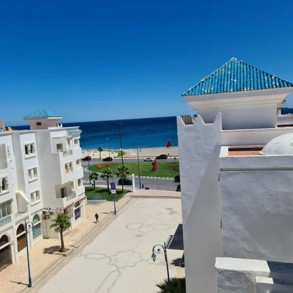 Residence AL Massira CGI Fnideq plage，位于Dar Merah Deriba的酒店