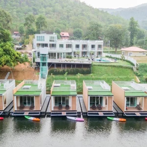 Erachon Raft Resort，位于Ban Thap Sila的酒店