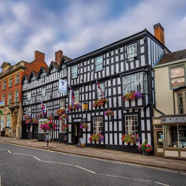 The Feathers Hotel, Ledbury, Herefordshire，位于Canon Frome的酒店