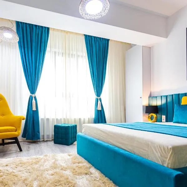Unique Hotel Apartments Rond Vechi，位于Vocoteşti的酒店