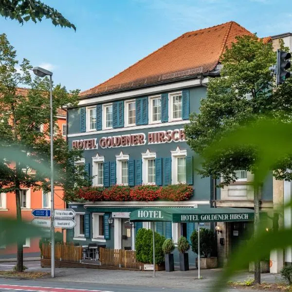 金色赫西酒店，位于Eckersdorf的酒店