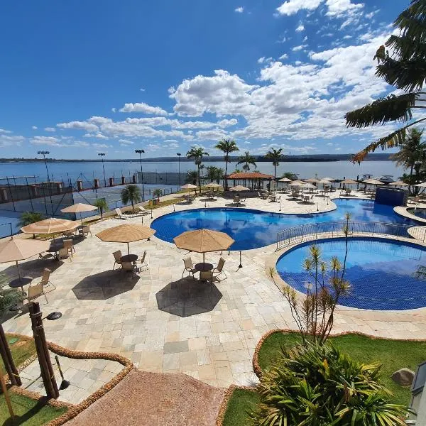 Lake Side Beira do Lago - piscina - academia - sauna- By Rei dos Flats，位于巴西利亚的酒店