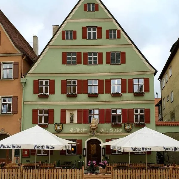 Goldner Hirsch，位于Langfurth的酒店