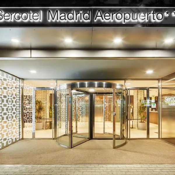 斯考特尔马德里机场酒店，位于哈拉马河畔帕拉库埃略斯的酒店