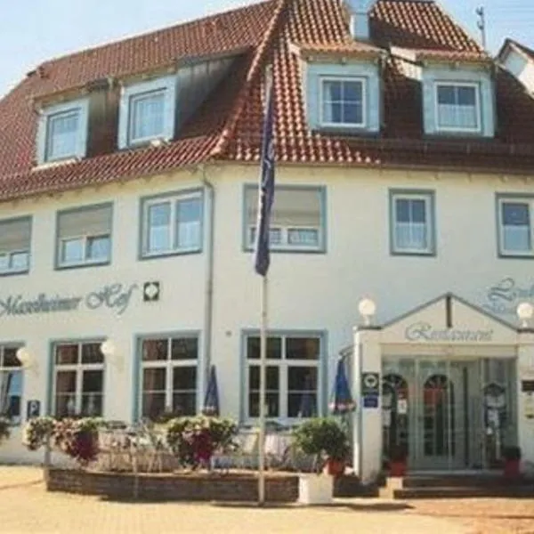 Garni Hotel Maselheimer Hof，位于Biberach-Ummendorf的酒店