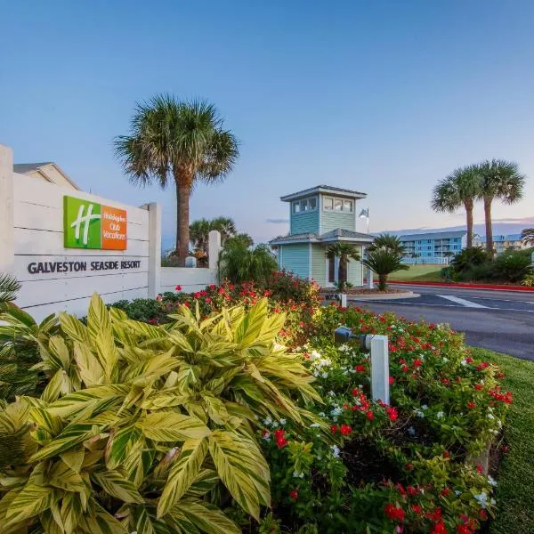 Holiday Inn Club Vacations Galveston Seaside Resort, an IHG Hotel，位于Red Fish Cove的酒店