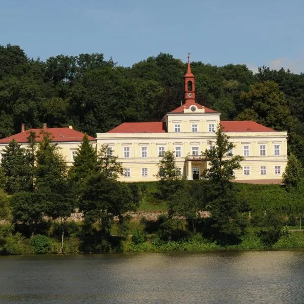 Penzion Zámek Rozsochatec，位于Zálesí的酒店