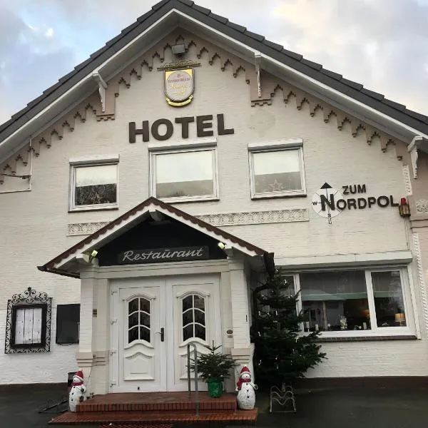Hotel zum Nordpol，位于Bokelrehm的酒店
