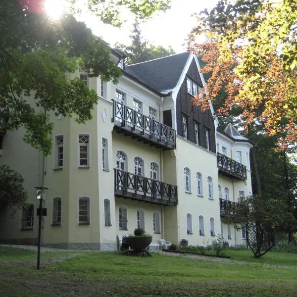 维里斯池别墅酒店，位于Hilmersdorf的酒店