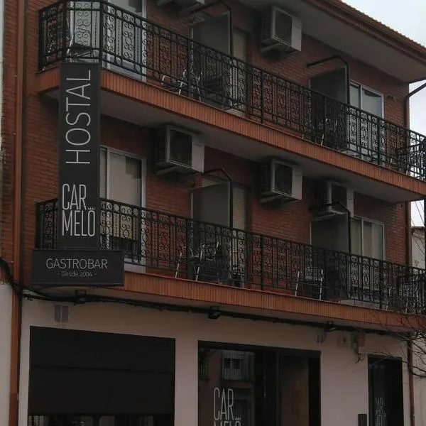 Hostal Gastrobar Carmelo，位于Estremera的酒店