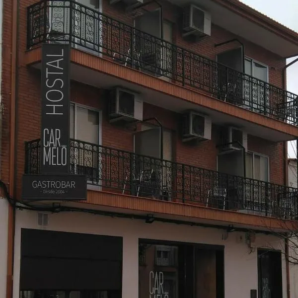 Hostal Gastrobar Carmelo，位于Mazuecos的酒店