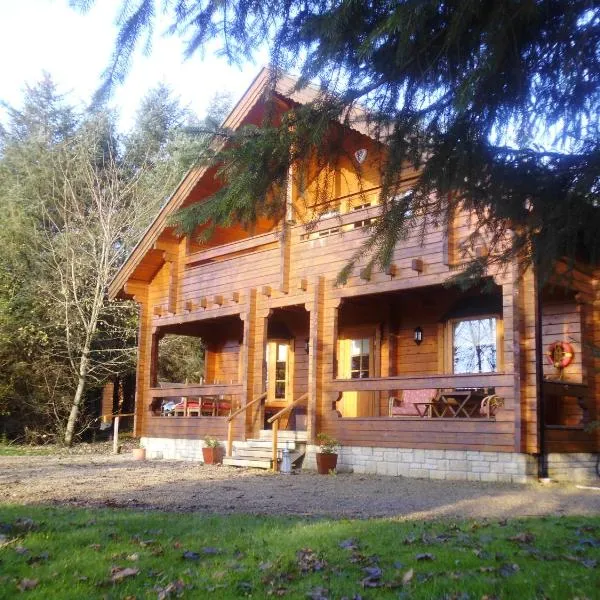 Ballyconnell log cabin，位于Killashandra的酒店