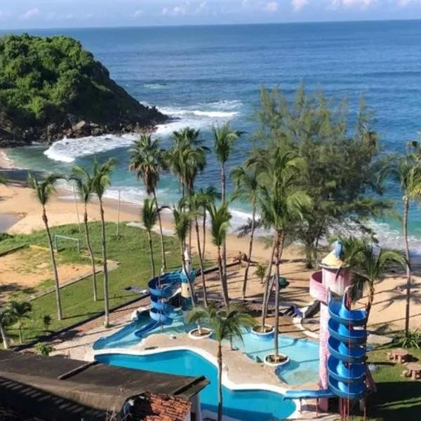 Hotel Villa Mexicana Puerto Escondido，位于埃斯孔迪多港的酒店