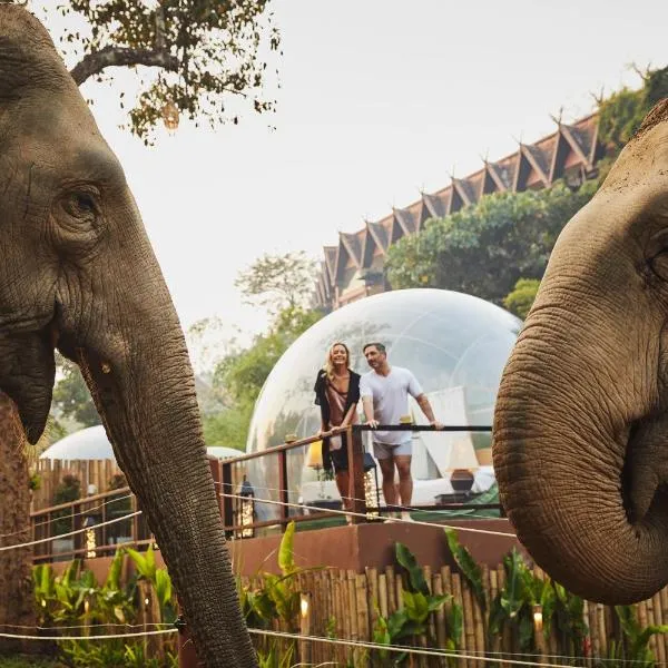 Anantara Golden Triangle Elephant Camp & Resort，位于金三角的酒店