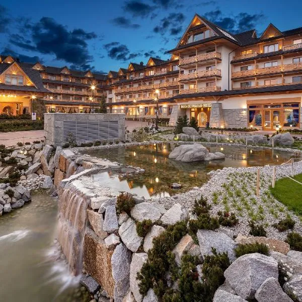 巴尼亚温泉与滑雪酒店，位于Maruszyna的酒店