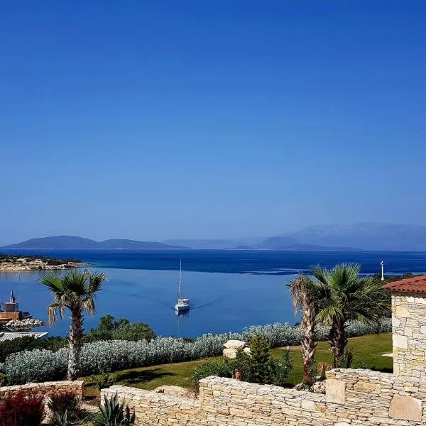 Bougainvilla Ground floor，位于切什梅的酒店