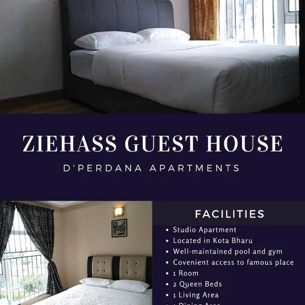 Ziehass Homestay D'Perdana Apartment，位于哥打巴鲁的酒店