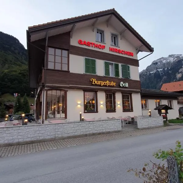 Gasthof Hirschen in Wilderswil，位于维尔德斯韦尔的酒店