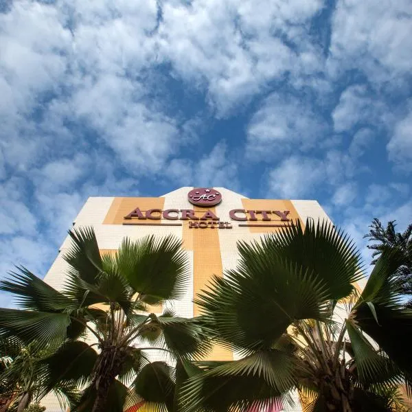 阿克拉城市酒店，位于Mpuase的酒店