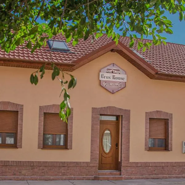 Oros House Apartmanház，位于Gyopárosfürdő的酒店