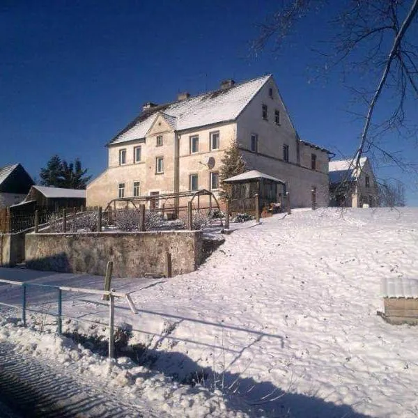 Dom O Niebieskich Okiennicach，位于Giebułtów的酒店