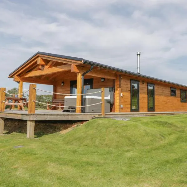Bryn Eiddon Log Cabin，位于马汉莱斯的酒店