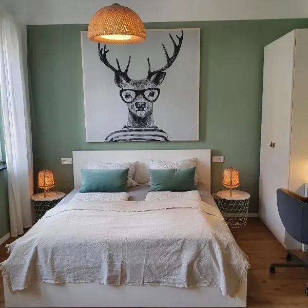 Apartment 23 - zentrumsnah - Parkplatz，位于科堡的酒店