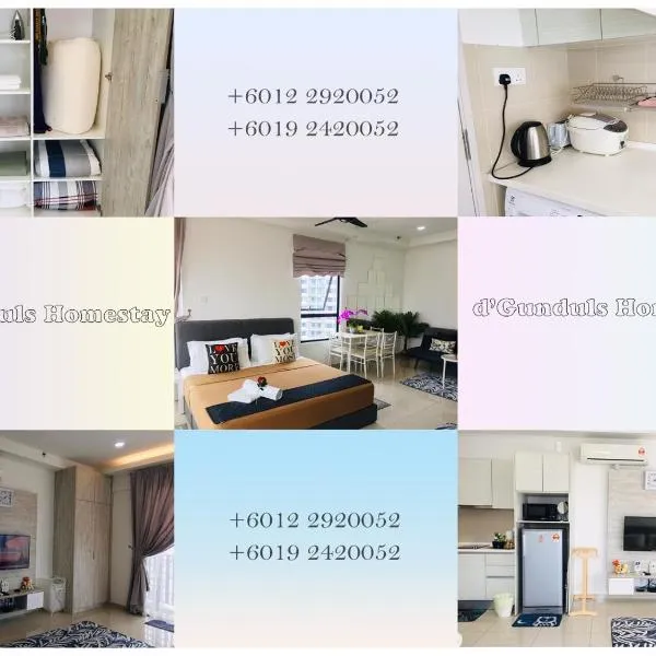 D'Gunduls Homestay STUDIO by DGH I-CITY，位于莎阿南的酒店