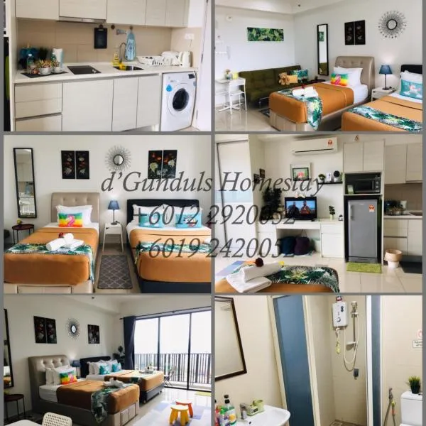 Studio I-Soho D'Gunduls Homestay by DGH I-CITY，位于莎阿南的酒店