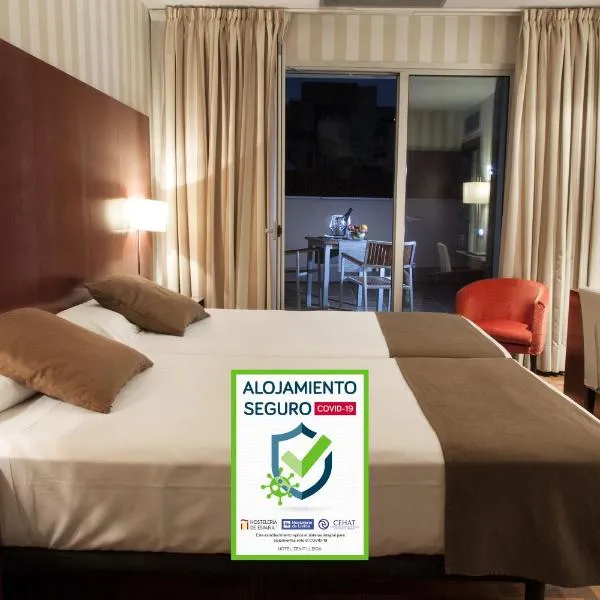 泽尼特莱里达酒店，位于Alguaire的酒店