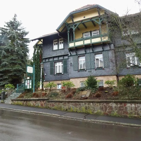 邦伯格别墅酒店，位于Oberellen的酒店