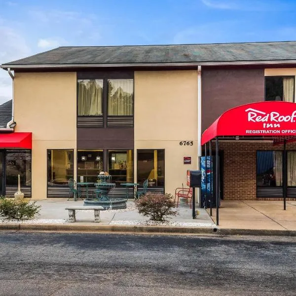 Red Roof Inn Spartanburg - I-26，位于斯帕坦堡的酒店