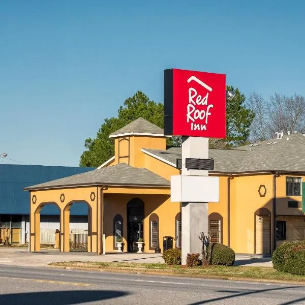 Red Roof Inn Muscle Shoals，位于Tuscumbia的酒店