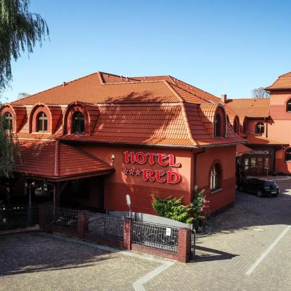 Hotel RED，位于Jędrzejów的酒店