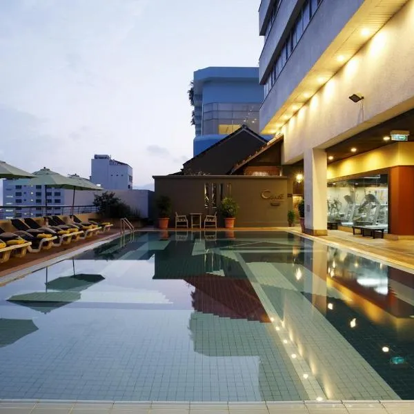 盛泰乐合艾大酒店，位于Ban Kho Hong的酒店