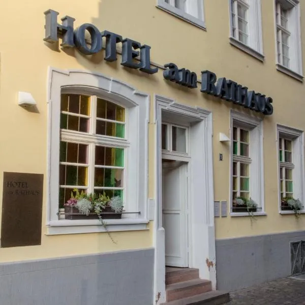 市政厅酒店，位于Heiligkreuzsteinach的酒店