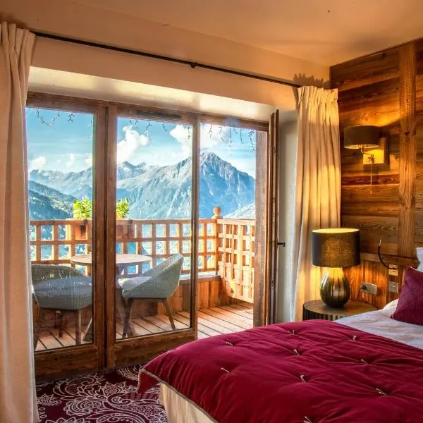 Hotel Le V de Vaujany，位于Villard-Reculas的酒店